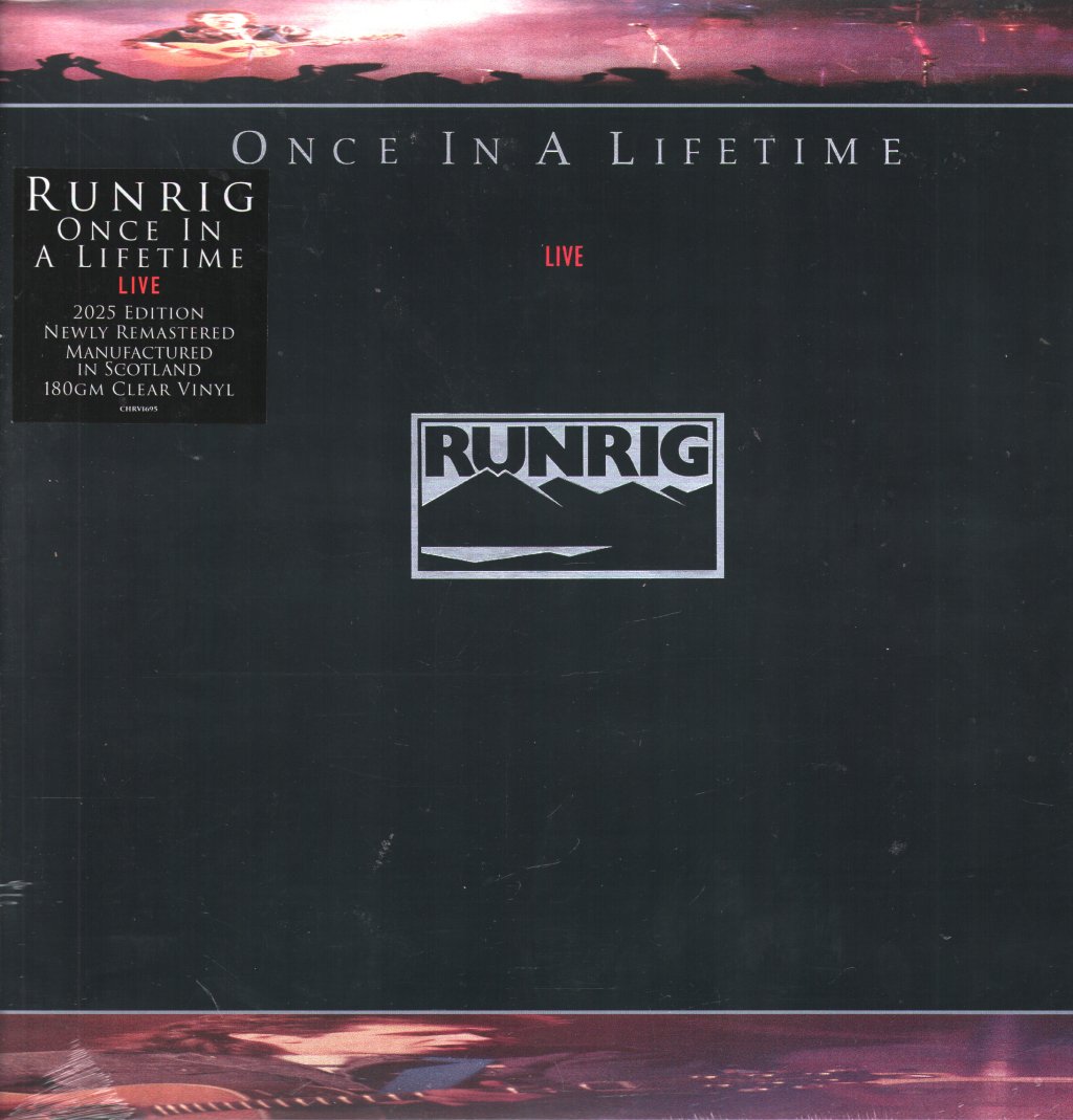 Runrig - Once In A Lifetime, Live - Lp