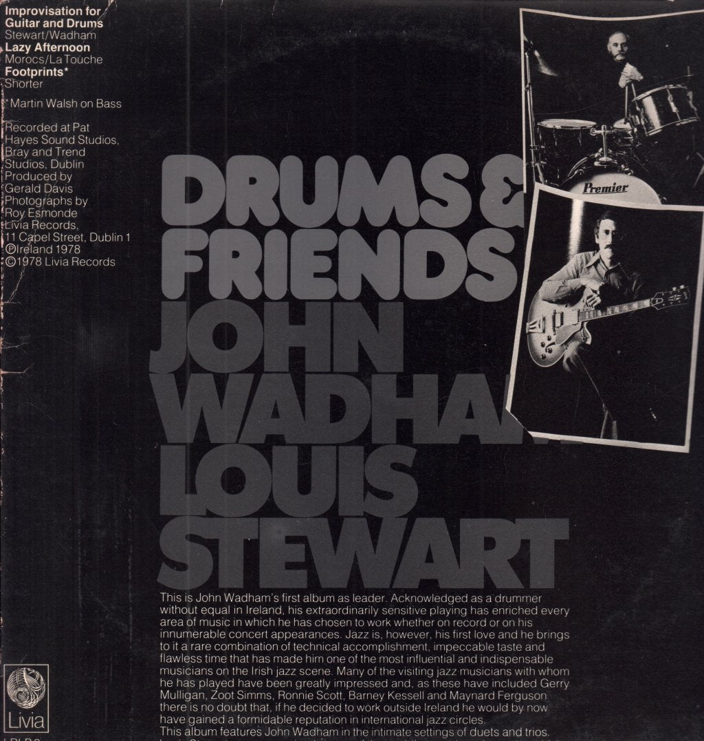 John Wadham - Drums & Friends - Lp