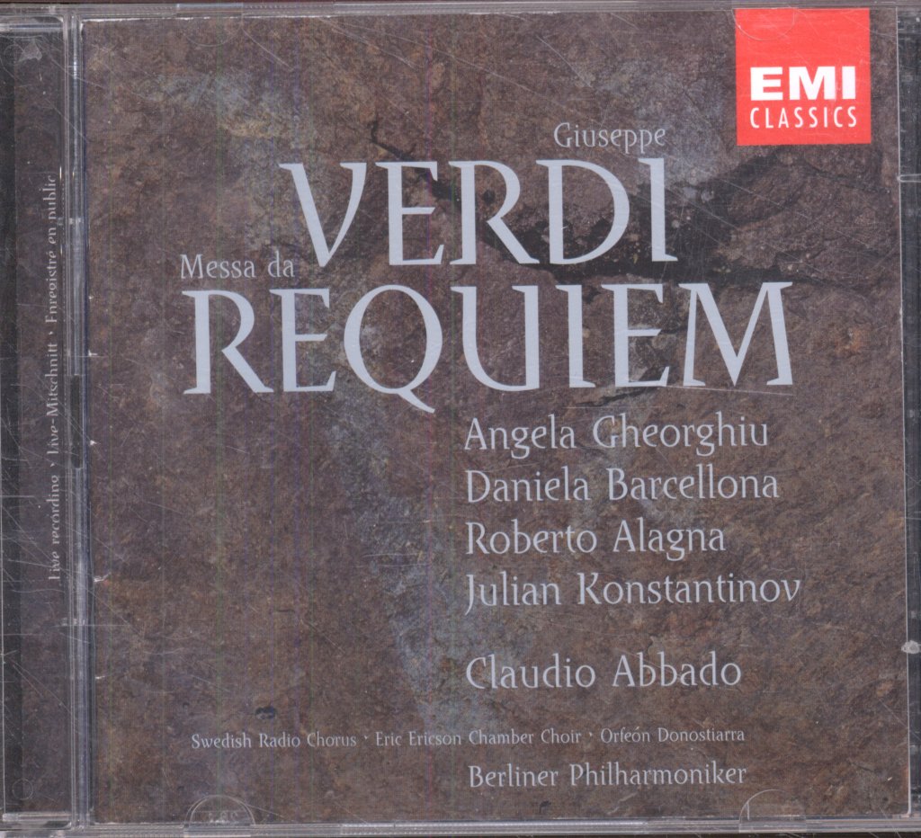 Orfeón Donostiarra, Berliner Philharmoniker - Verdi - Messa Da Requiem - Double Cd
