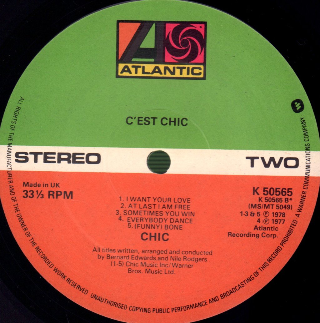 Chic - C'est Chic - Lp