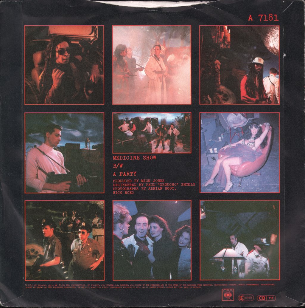 Big Audio Dynamite - Medicine Show - 7 Inch