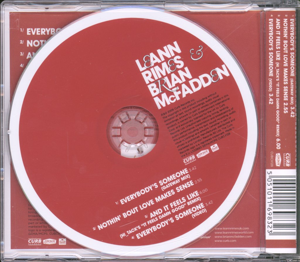Leann Rimes - Everybody's Someone - Cd