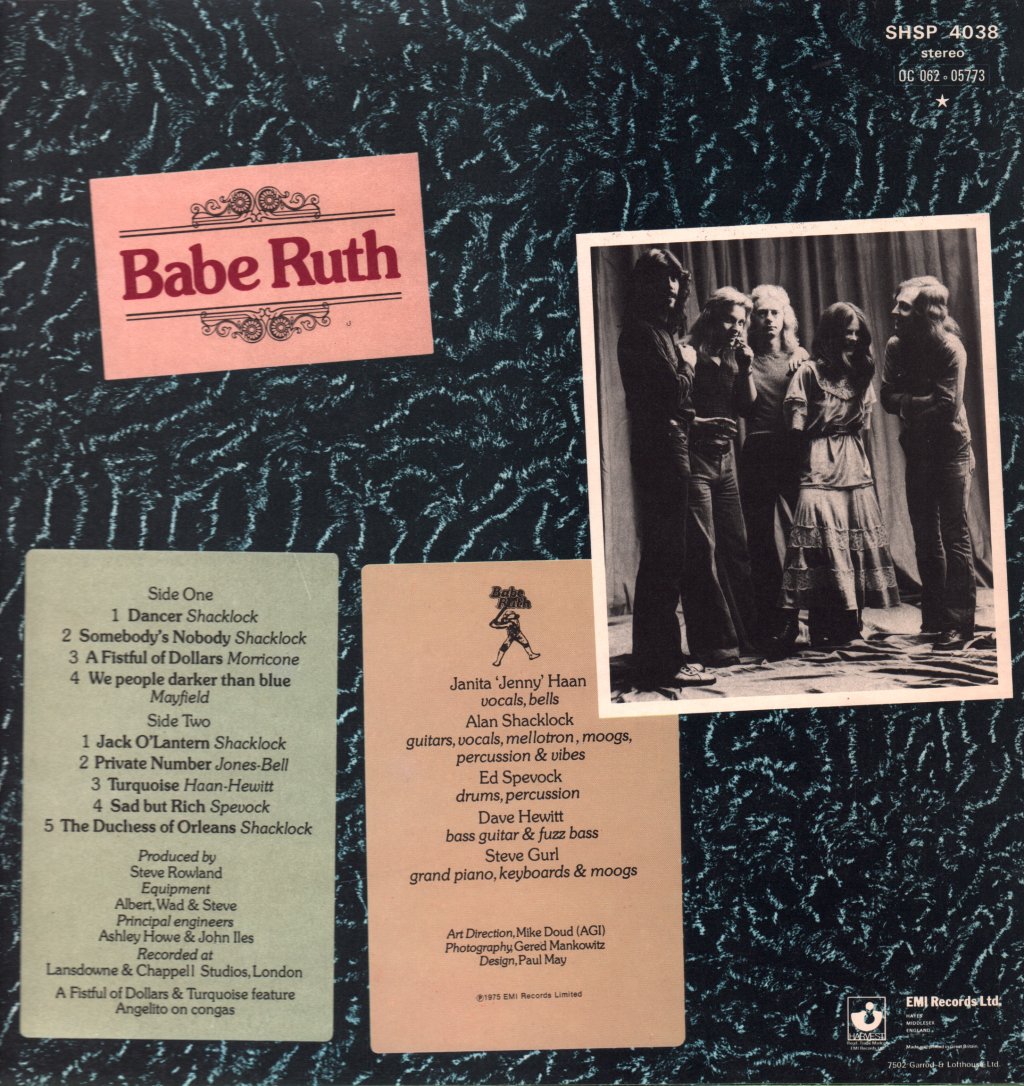 Babe Ruth - Babe Ruth - Lp