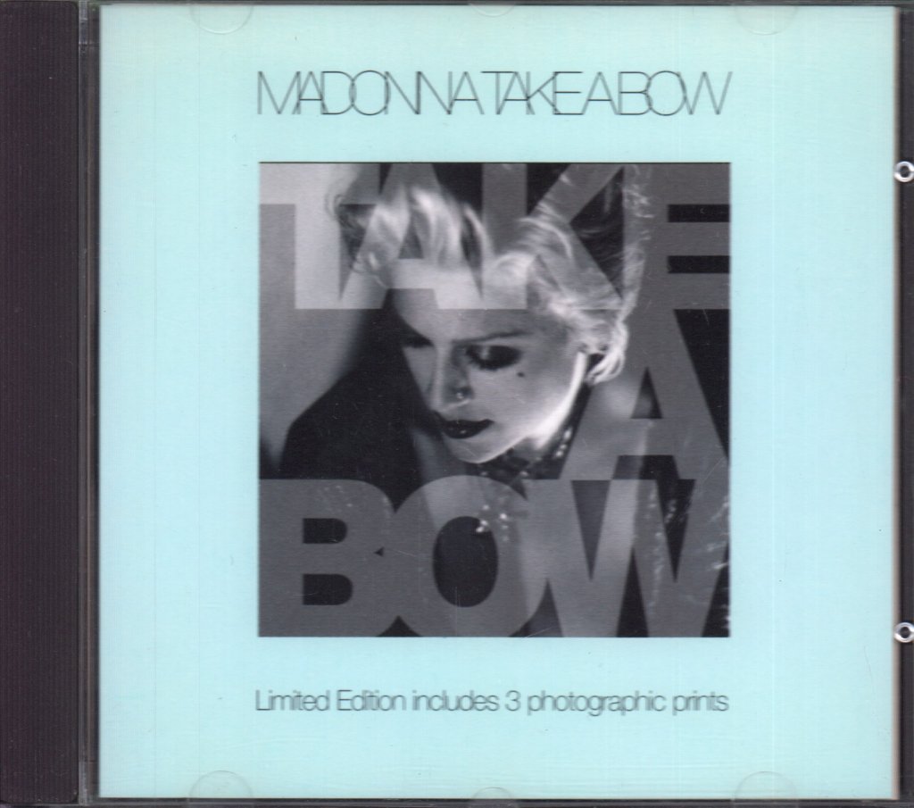 Madonna - Take A Bow - Cd