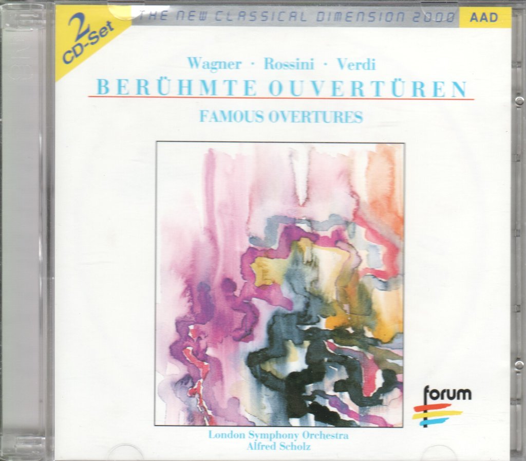 Giuseppe Verdi - Berühmte Ouvertüren - Famous Overtures - Double Cd