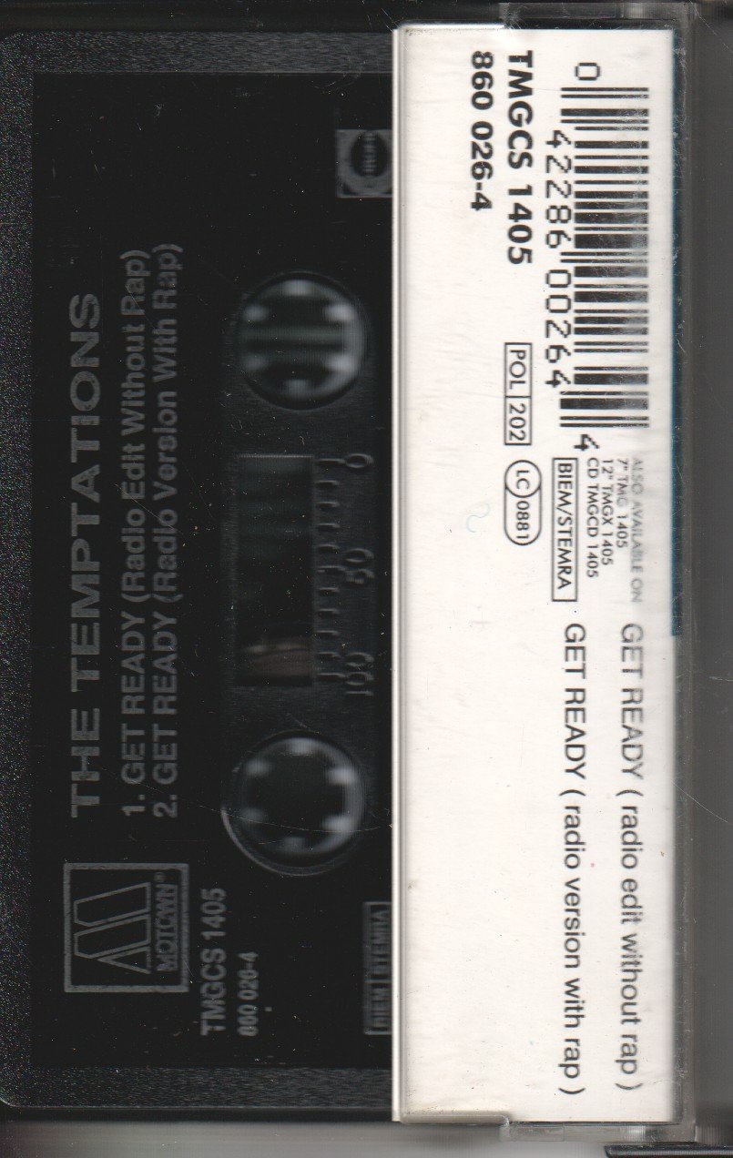 Temptations - Get Ready - Cassette
