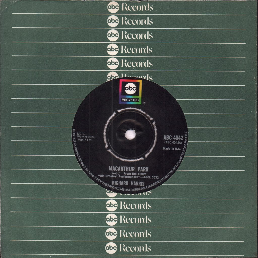 Richard Harris - Macarthur Park - 7 Inch