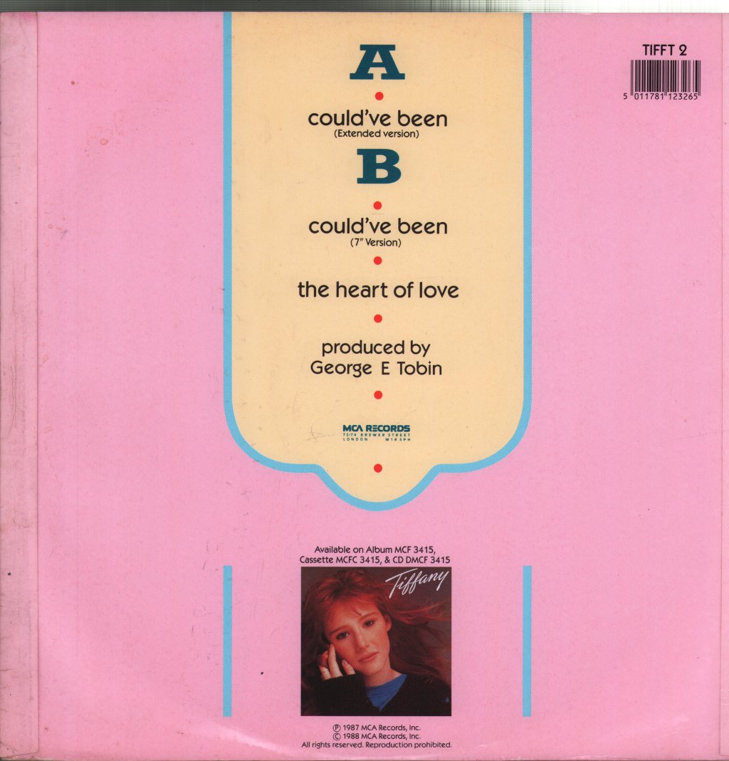 Tiffany (80'S Artist) - Could've Been - 12 Inch