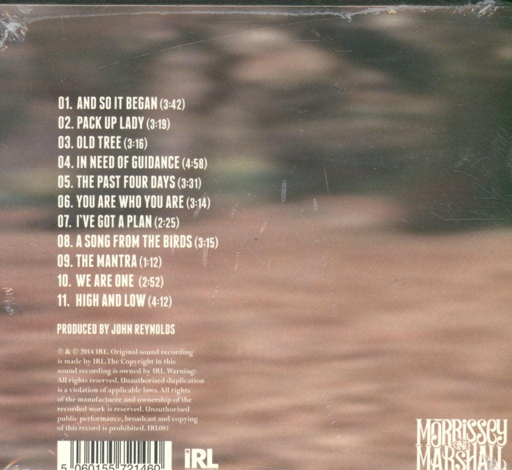 Morrissey And Marshall - And So It Began - Cd