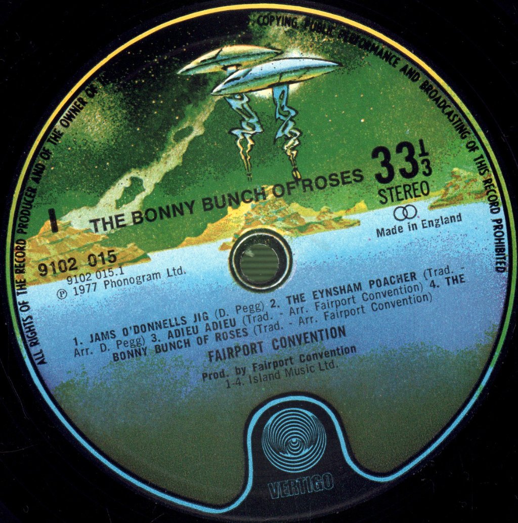 Fairport Convention - Bonny Bunch Of Roses - Lp