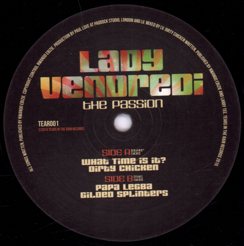 Lady Vendredi - Passion Of Lady Vendredi - 12 Inch