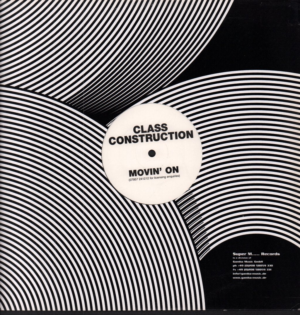 Class Construction - Movin' On - 12 Inch
