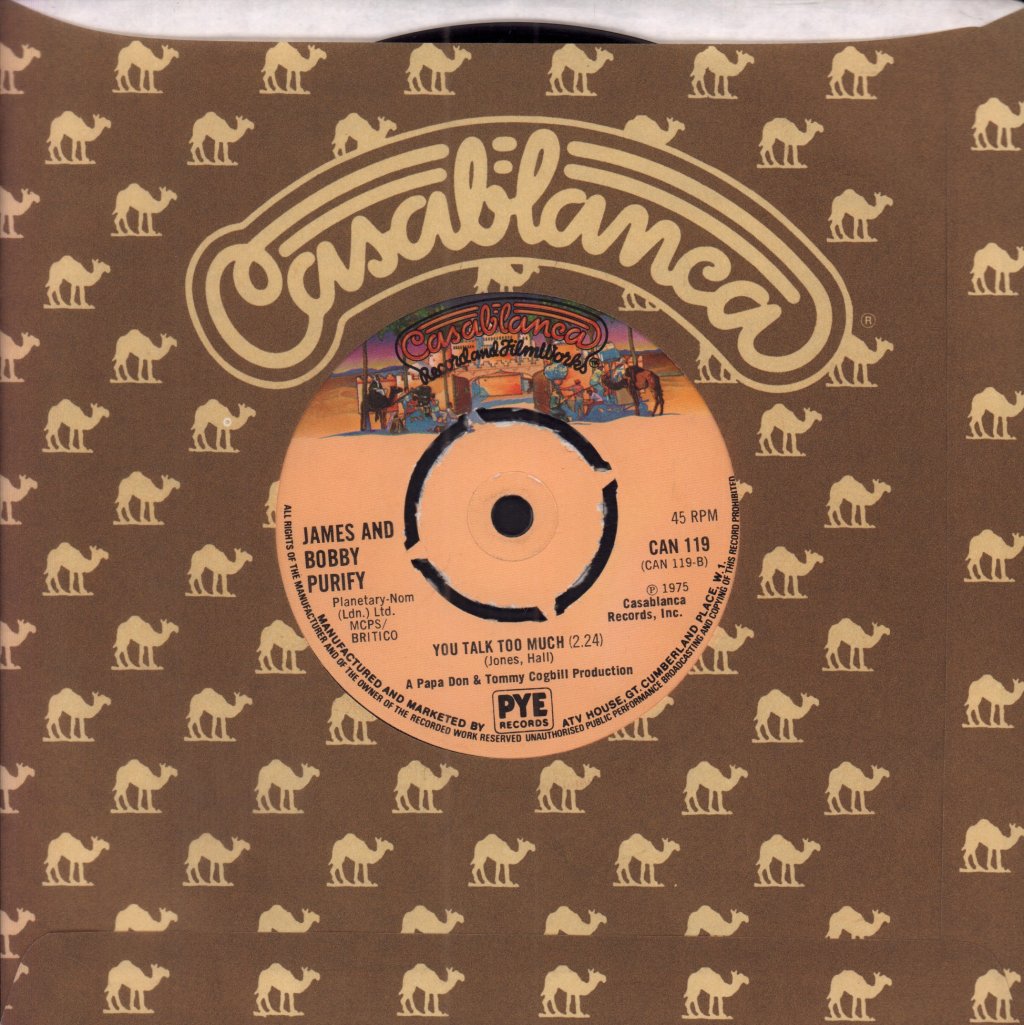 James And Bobby Purify - Gonna Give Her All The Love I've Got - 7 Inch