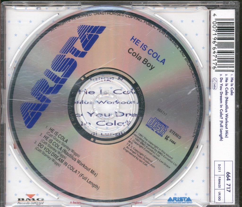 Cola Boy - He Is Cola - Cd