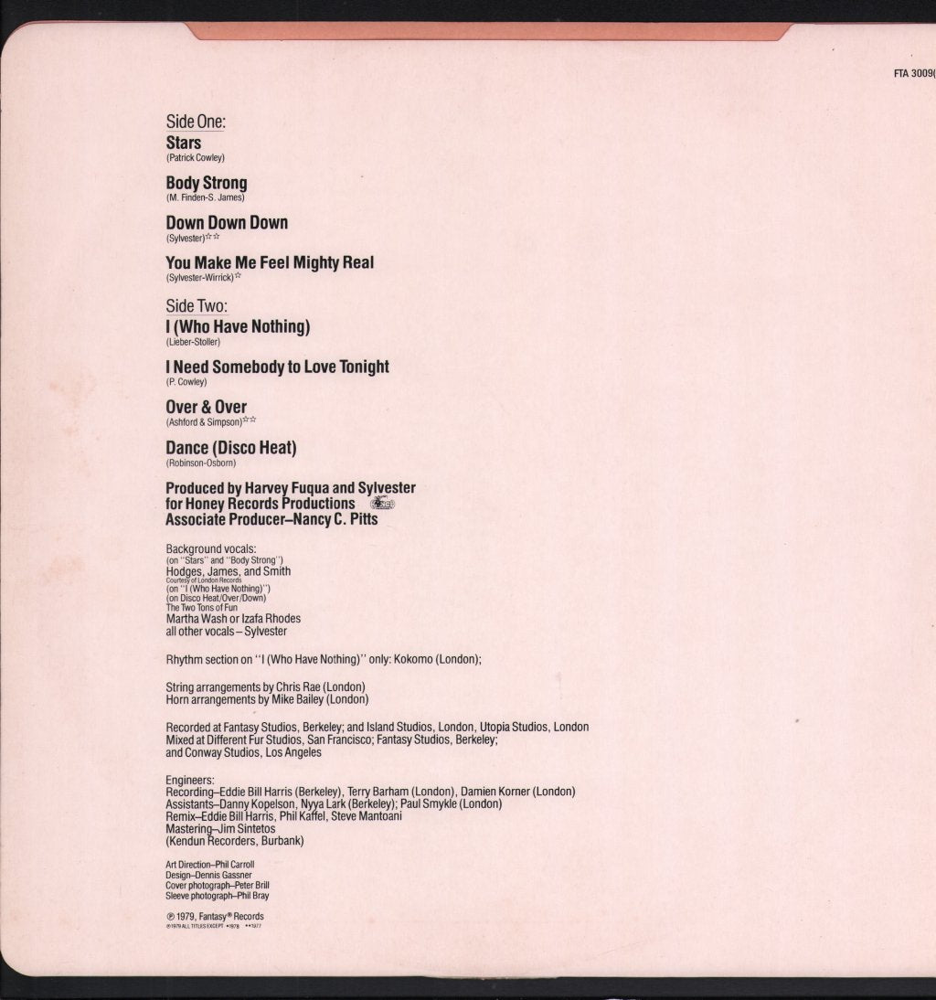 Sylvester - Mighty Real - Lp