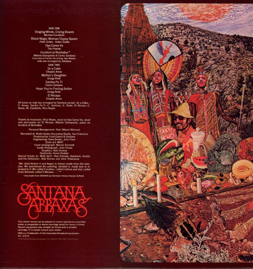 Santana - Abraxas - Lp