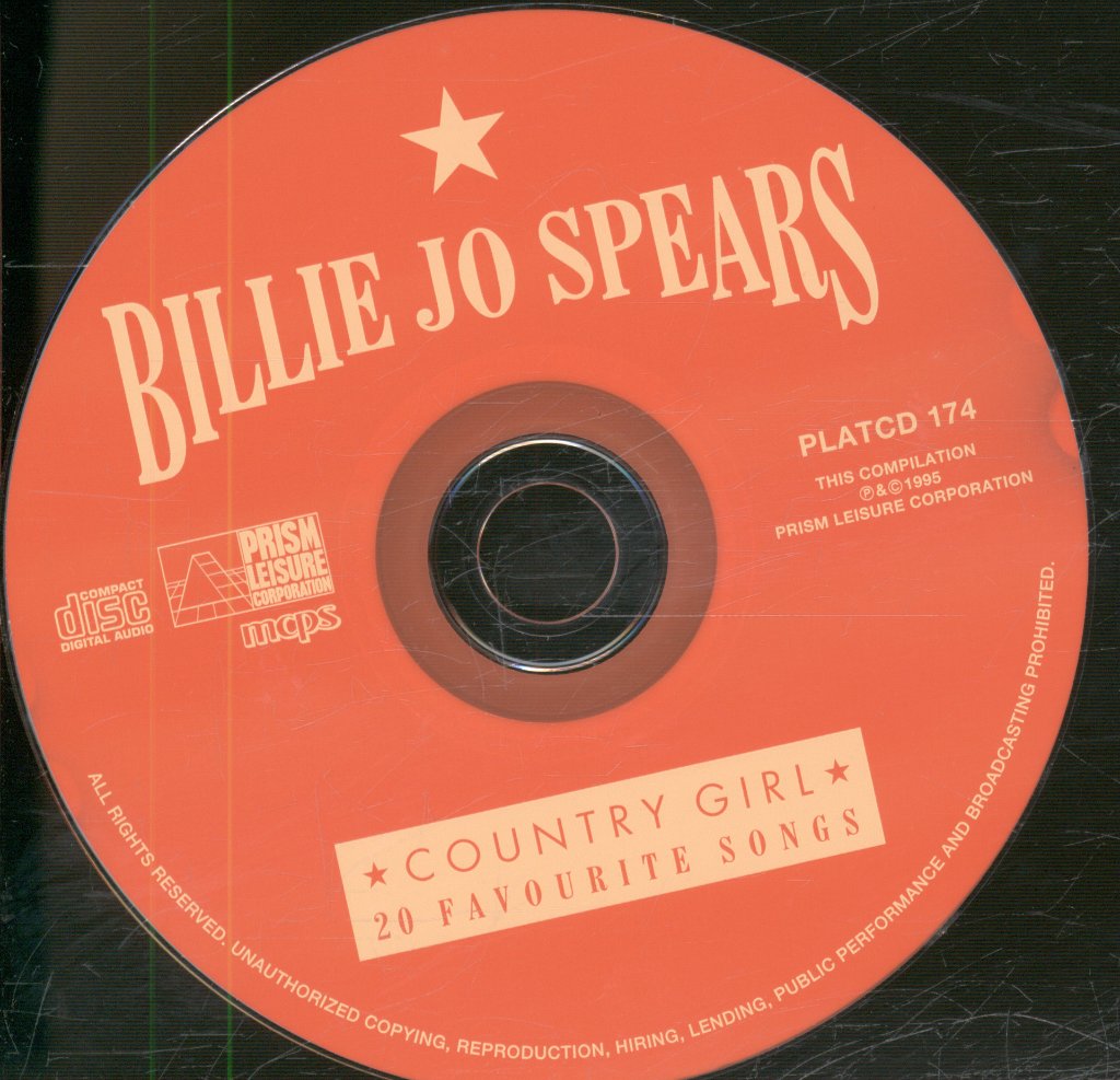 Billie Jo Spears - Country Girl - Cd
