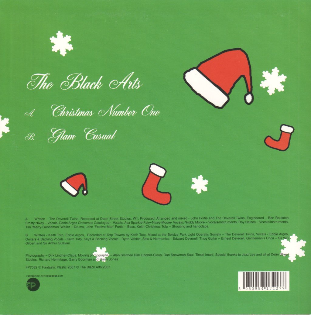 Black Arts - Christmas Number One - 7 Inch