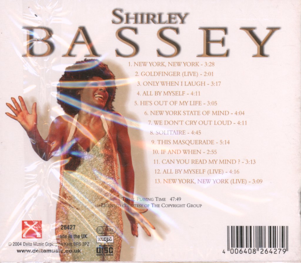 Shirley Bassey - Solitaire - Cd