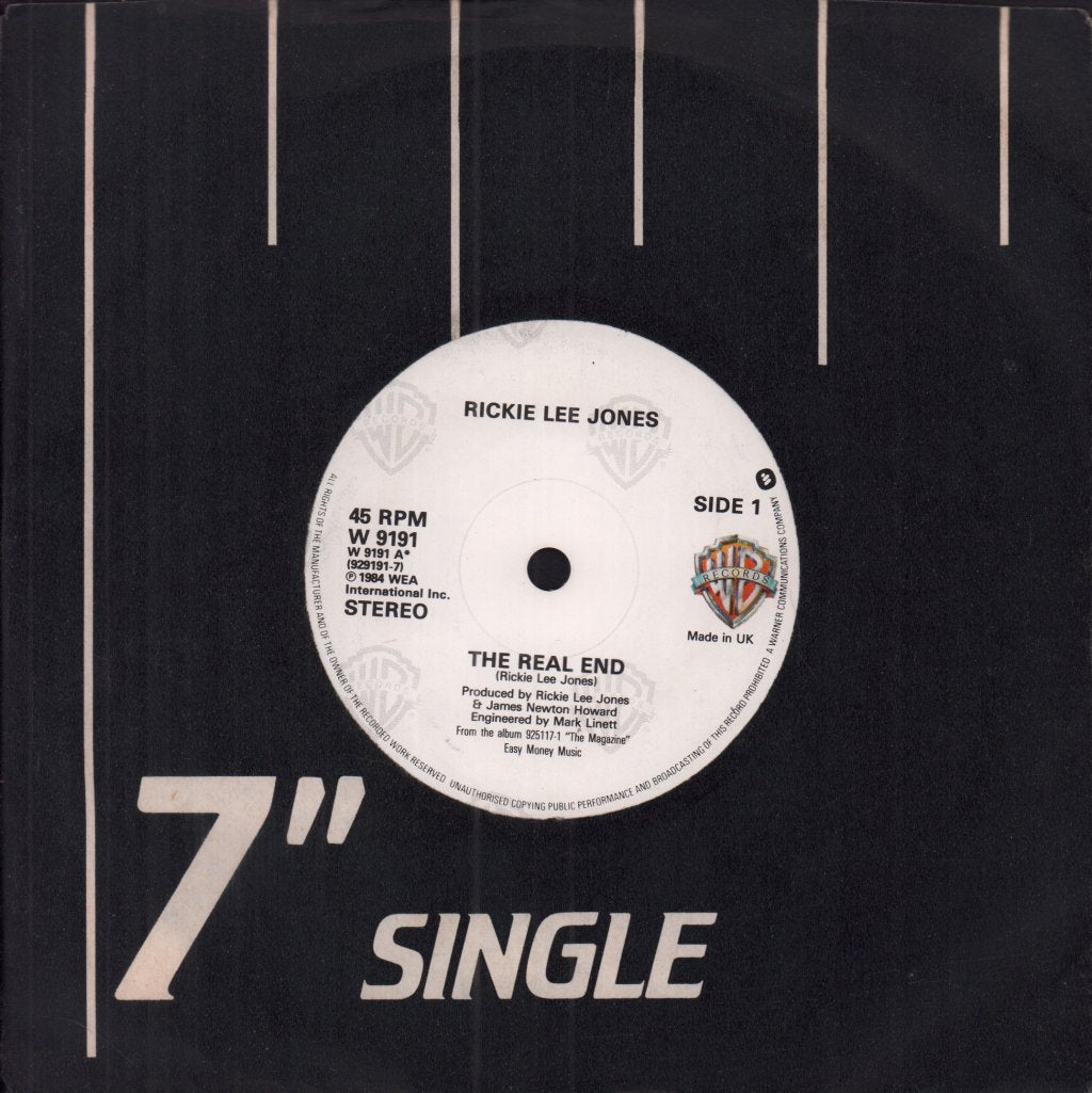 Rickie Lee Jones - Real End - 7 Inch