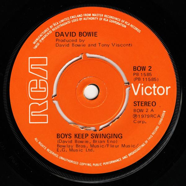 David Bowie - Boys Keep Swinging - 7 Inch