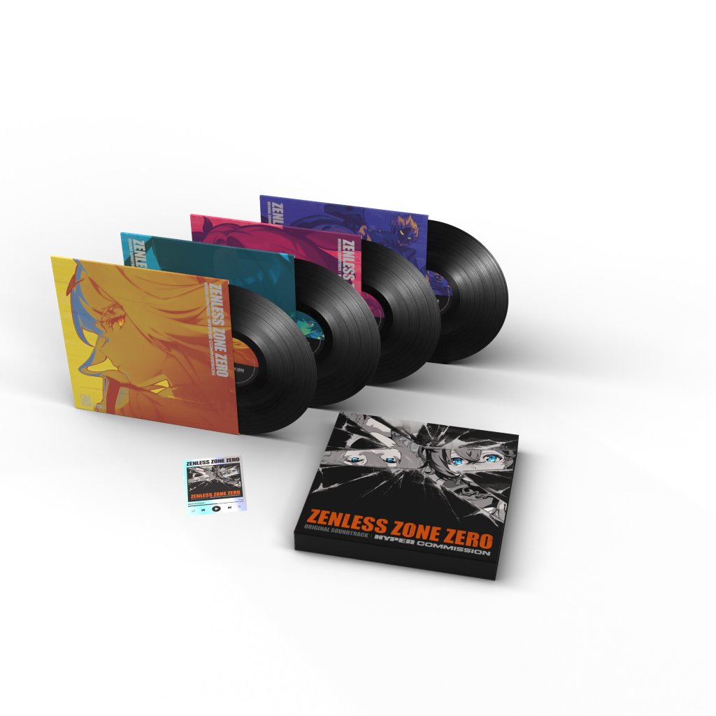 Sān-Z & HOYO-MiX - Zenless Zone Zero Original Soundtrack - 4 Lp