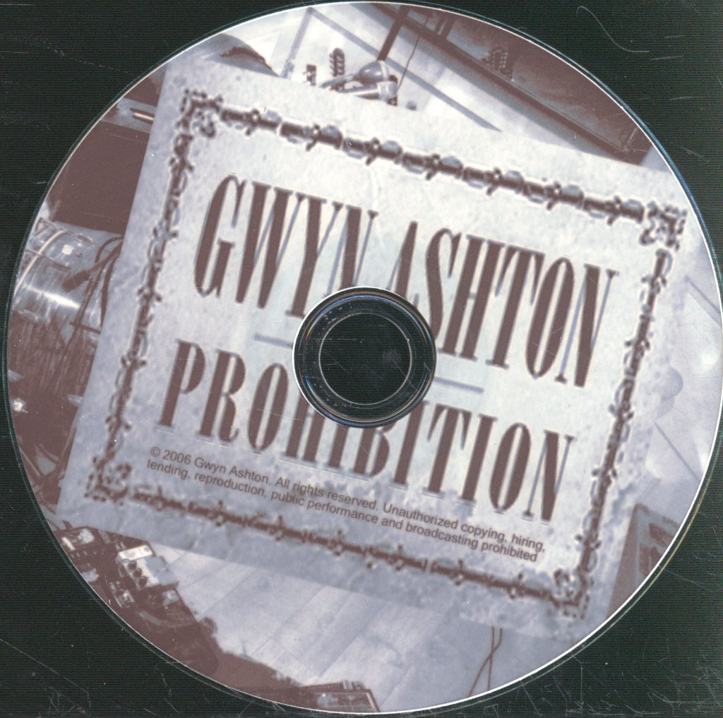 Gwyn Ashton - Prohibition - Cd