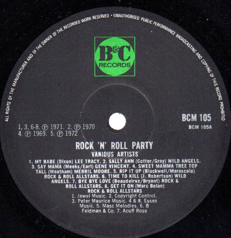 Various Artists - Rock N Roll Party - Lp