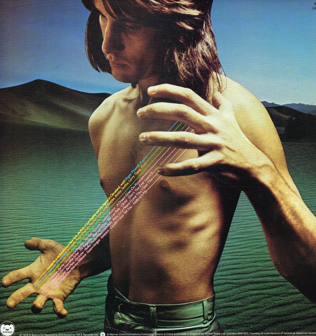 Todd Rundgren - Back To The Bars - Double Lp