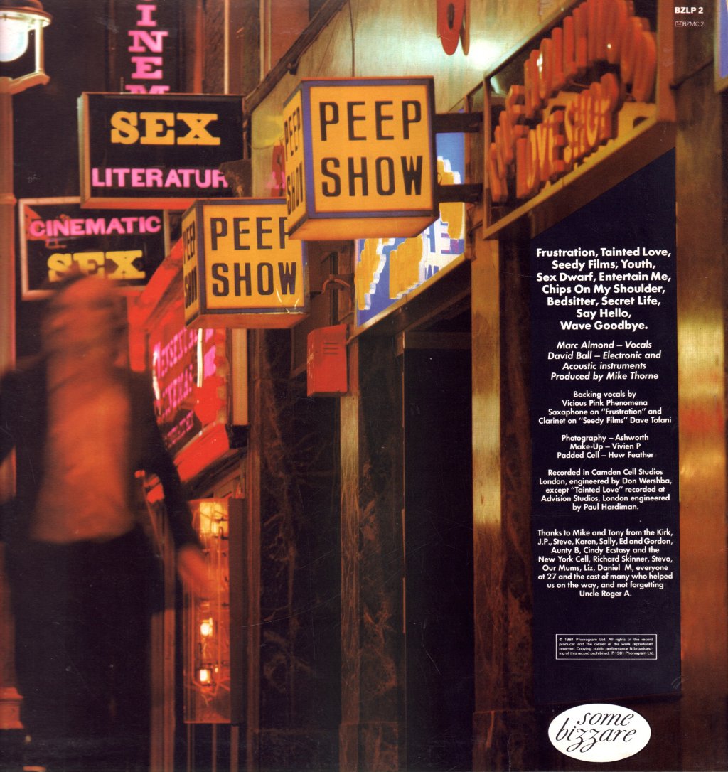 Soft Cell - Non Stop Erotic Cabaret - Lp
