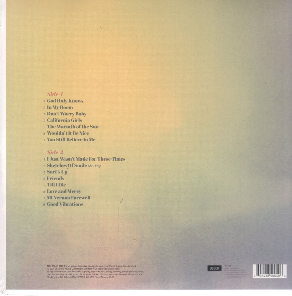 Brian Wilson - At My Piano - Lp