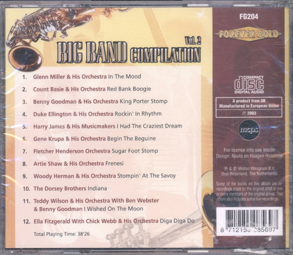 Various Artists - Big Band Compilation Volume 2 - Cd