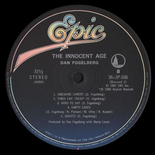 Dan Fogelberg - Innocent Age - Double Lp