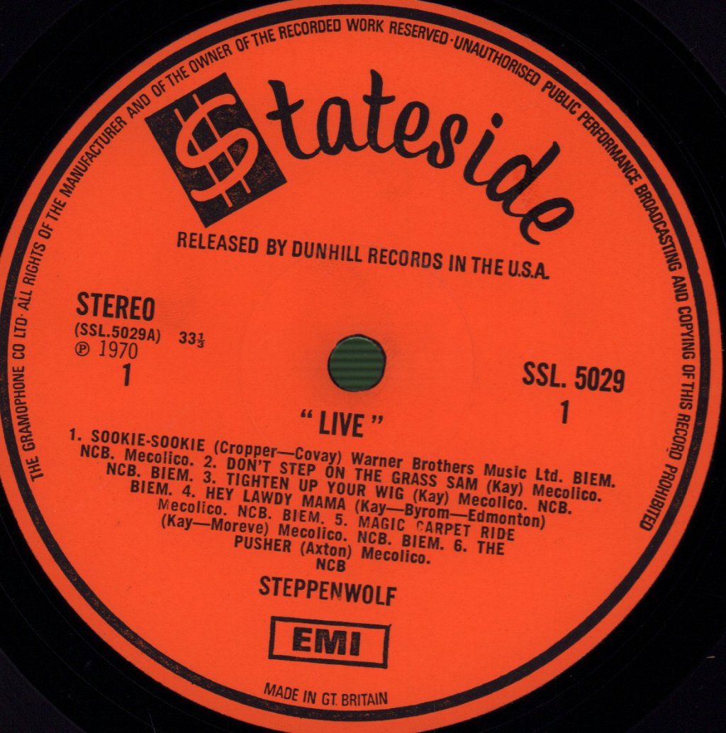 Steppenwolf - Live - Lp