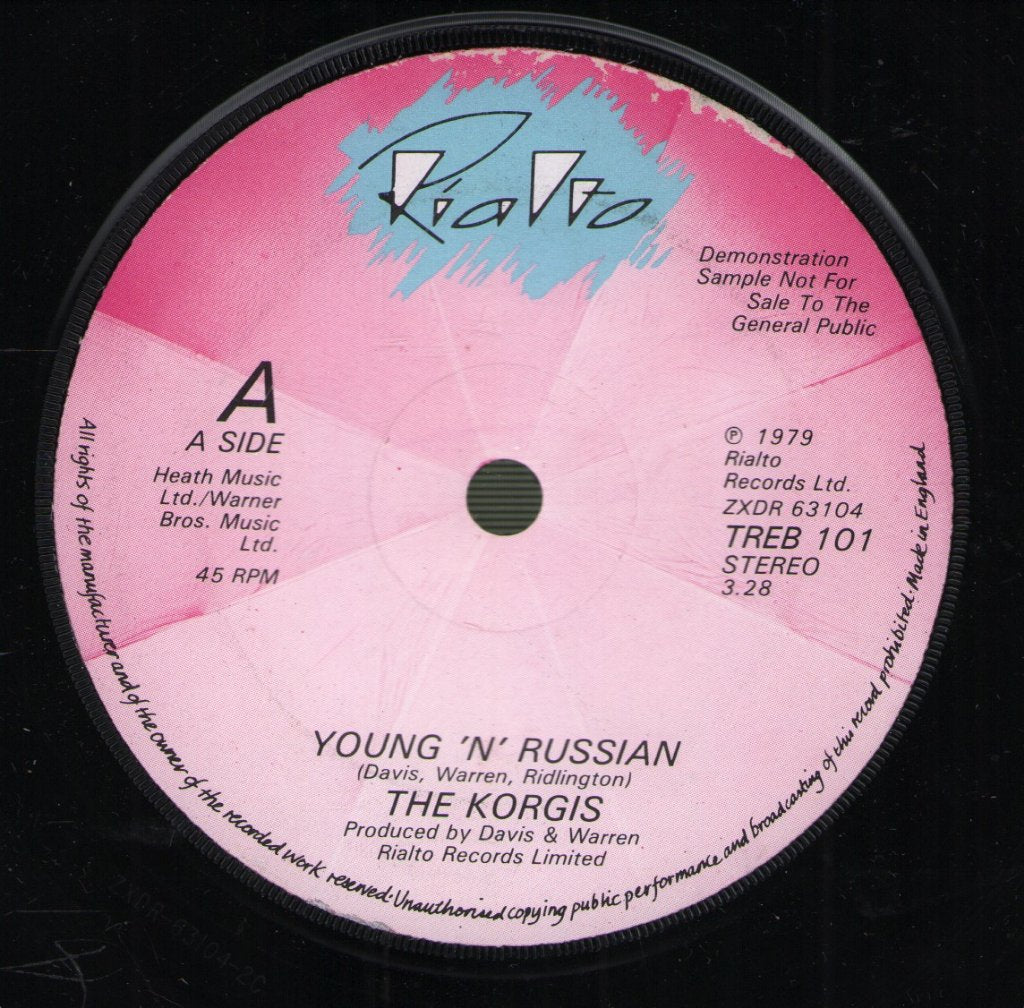 Korgis - Young N Russian - 7 Inch