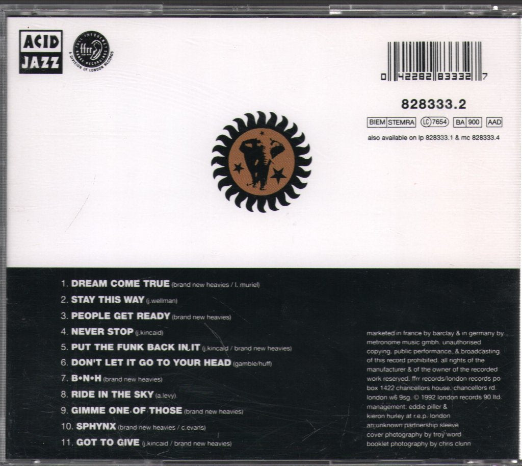 Brand New Heavies - Brand New Heavies - Cd