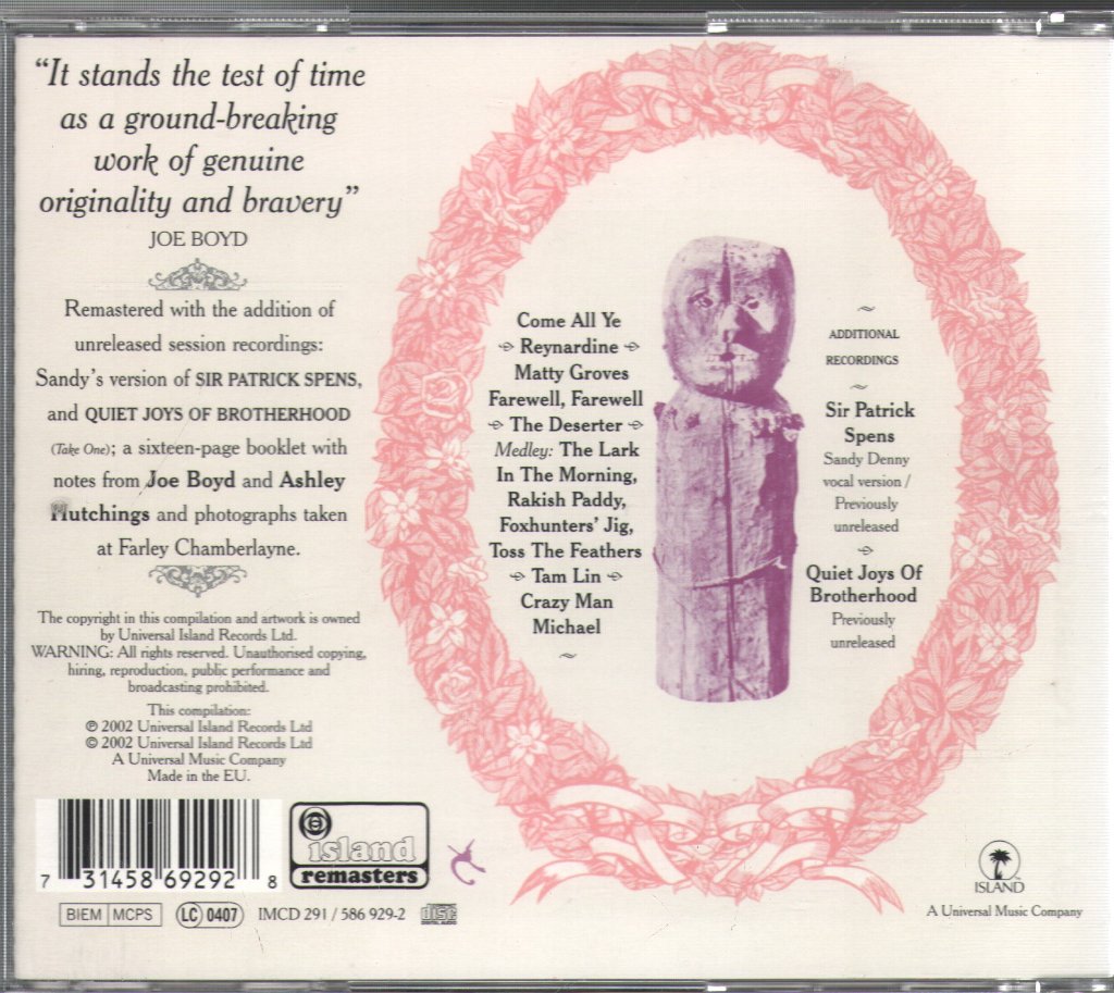 Fairport Convention - Liege & Lief - Cd