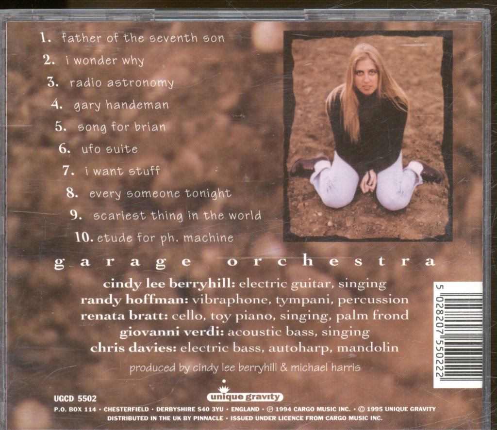 Cindy Lee Berryhill - Garage Orchestra - Cd