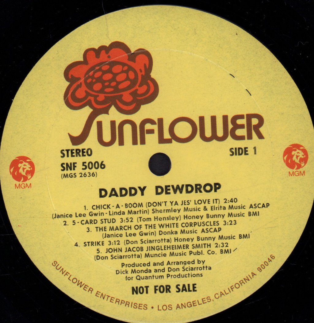 Daddy Dewdrop - Daddy Dewdrop - Lp