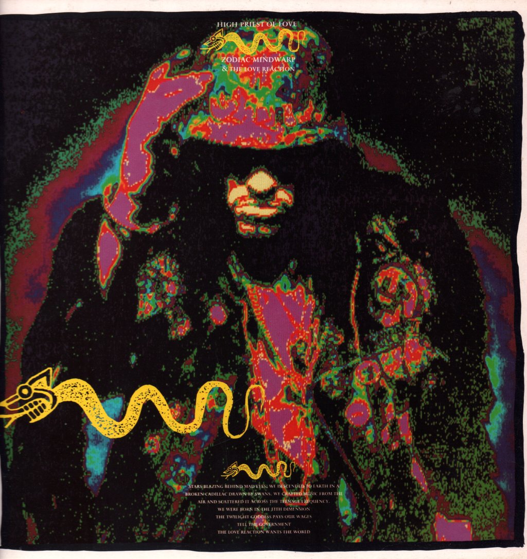 Zodiac Mindwarp And The Love Reaction - High Priest Of Love - Lp