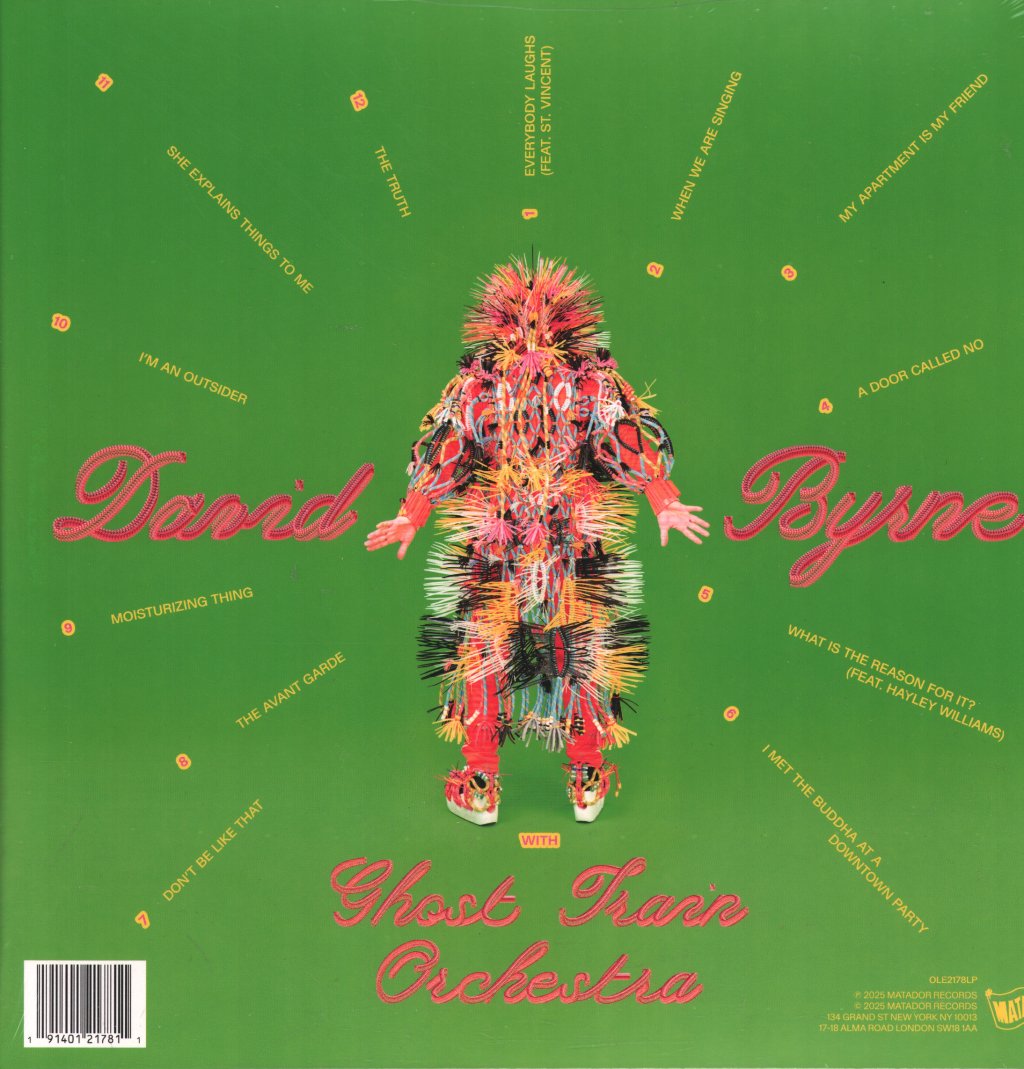 David Byrne - Who Is The Sky? - Lp