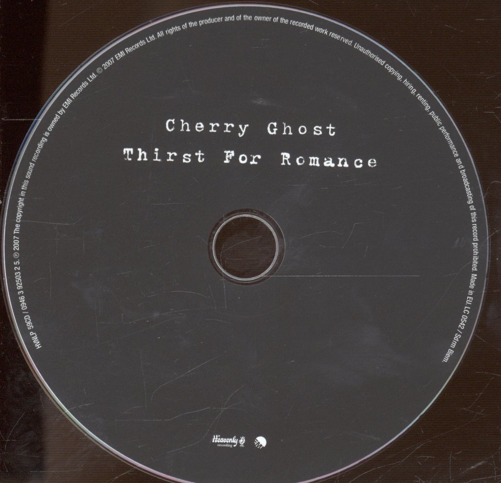 Cherry Ghost - Thirst For Romance - Cd
