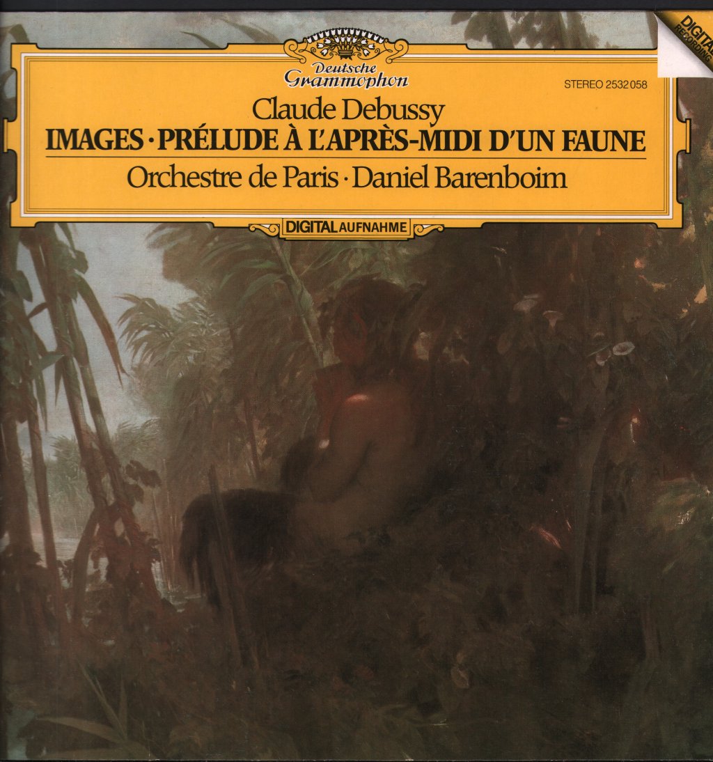 Daniel Barenboim / Orchestre De Paris - Claude Debussy - Images / Prélude À L'après-Midi D'un Faune - Lp