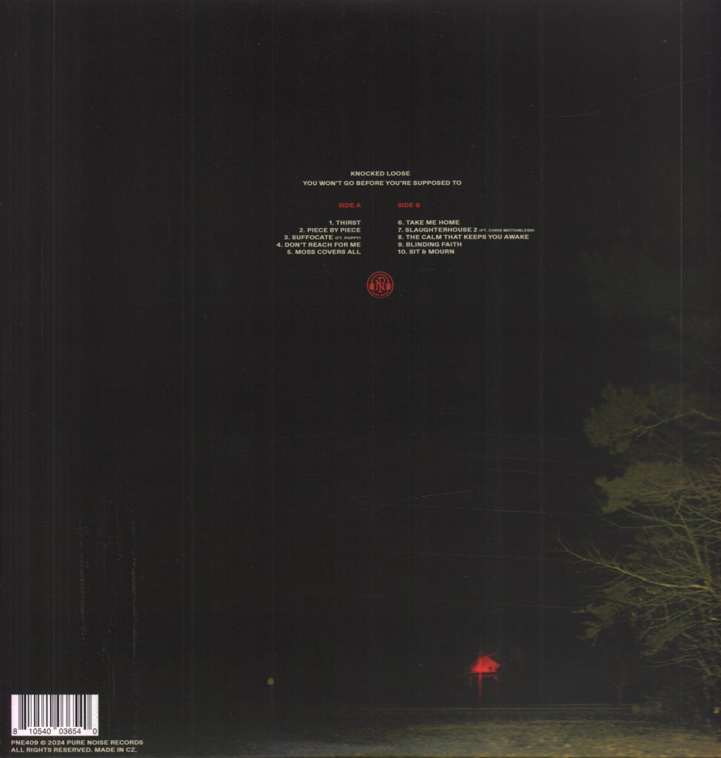 Knocked Loose - You Won't Go Before You're Supposed To - Lp