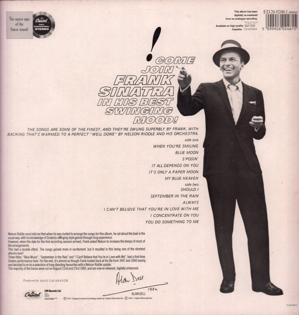 Frank Sinatra - Sinatra's Swingin' Session - Lp