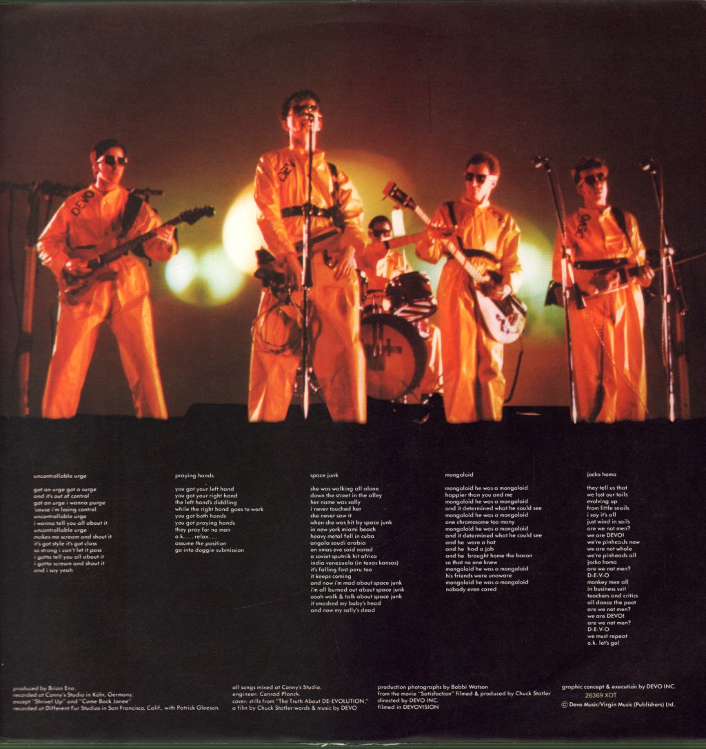 Devo - Q: Are We Not Men? A: We Are Devo! - Lp