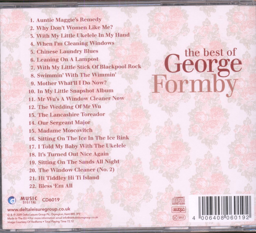 George Formby - Best Of George Formby - Cd