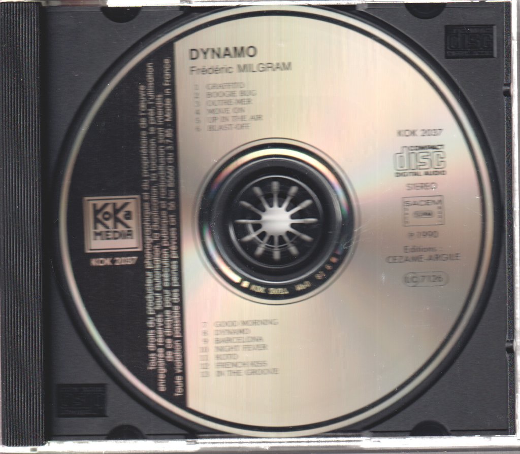Frederic Milgram - Dynamo - Cd