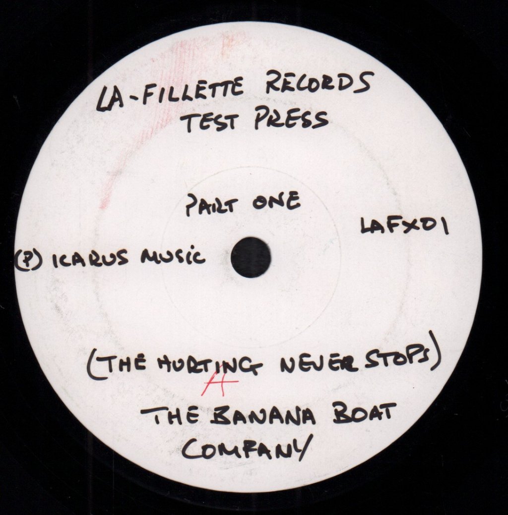 Banana Boat Company - Hurting Never Stops - 7 Inch