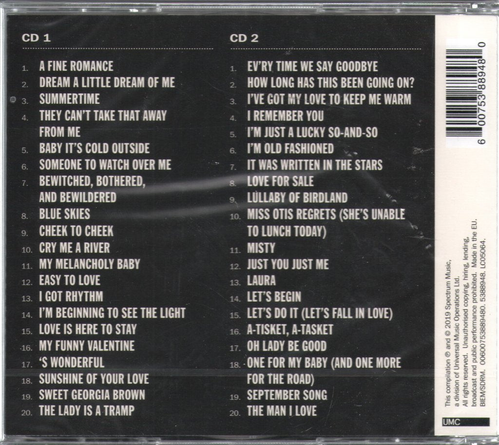 Ella Fitzgerald - All Time Greats - Double Cd